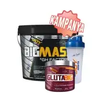 Big Joy Big Mass GH Factors 5000 Gr + Gluta Big 120 Gr + Shaker Kombinasyonu